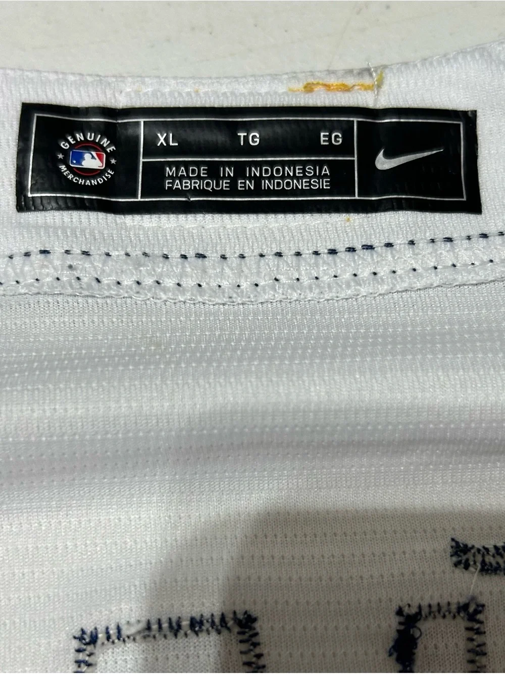 Nike 2021 World Series Champions Gold Jersey Atlanta Braves Ronald Acuña Jr. XL